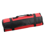 Portable Multifunctional Reel Type Hardware Tool Bag - Red