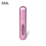 Portable Perfume Atomizer for Your Travel Fragrance Companion - 5ml-Matte Pink