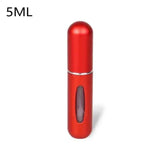 Portable Perfume Atomizer for Your Travel Fragrance Companion - 5ml-Matte Red