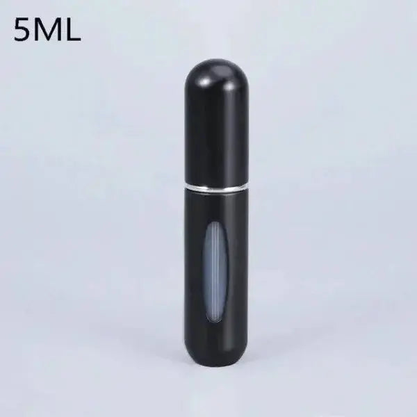 Portable Perfume Atomizer for Your Travel Fragrance Companion - 5ml-Matte Black