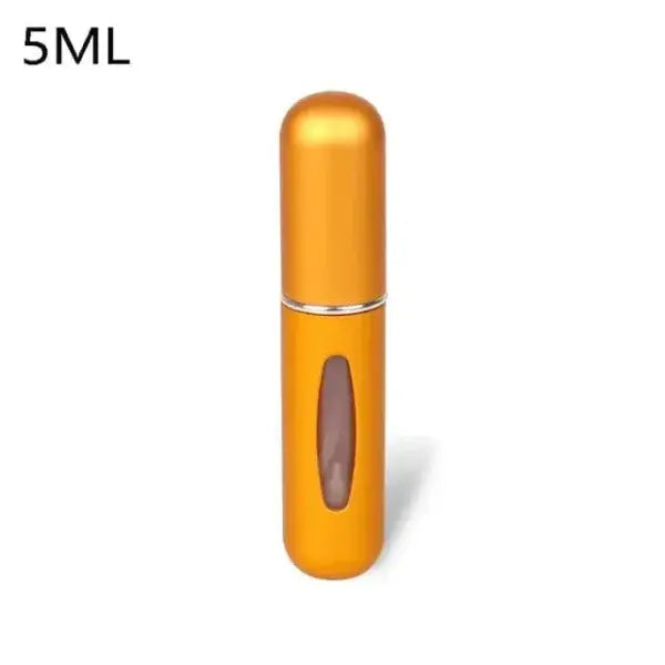 Portable Perfume Atomizer for Your Travel Fragrance Companion - 5ml-Matte Gold