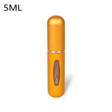 Portable Perfume Atomizer for Your Travel Fragrance Companion - 5ml-Matte Gold