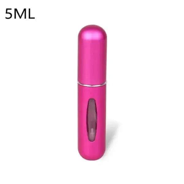 Portable Perfume Atomizer for Your Travel Fragrance Companion - 5ml-Matte Rose Red
