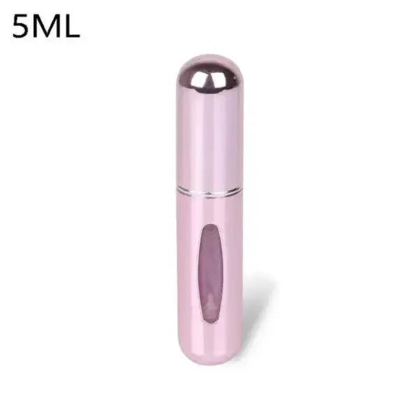 Portable Perfume Atomizer for Your Travel Fragrance Companion - 5ml-Bright Pink