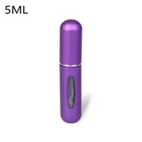 Portable Perfume Atomizer for Your Travel Fragrance Companion - 5ml-Matte Purple