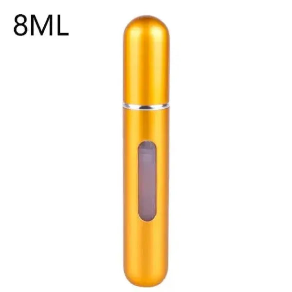 Portable Perfume Atomizer for Your Travel Fragrance Companion - 8ml-Matte Gold