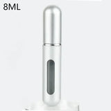 Portable Perfume Atomizer for Your Travel Fragrance Companion - 8ml-Matte Silver