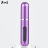 Portable Perfume Atomizer for Your Travel Fragrance Companion - 8ml-Matte Purple