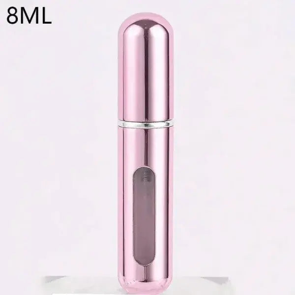 Portable Perfume Atomizer for Your Travel Fragrance Companion - 8ml-Bright Pink