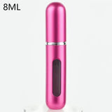 Portable Perfume Atomizer for Your Travel Fragrance Companion - 8ml-Matte Rose Red