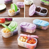 Portable Plastic Protector Case Container Trip Outdoor Lunch Fruit Food Lunch Box Storage Holder Cheap Banana Trip