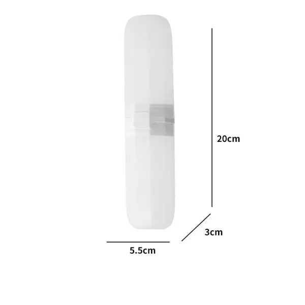 Portable Toothbrush Protect Holder PP Travel Camping Storage