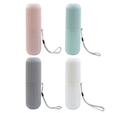 Portable Toothbrush Protect Holder PP Travel Camping Storage - 4pcs