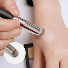 Premium Foundation & Concealer Brush – Dense Contour & Blusher Brush for Flawless Under Eye Blending - Himpall