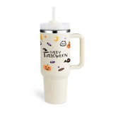 Premium Stainless Steel Vacuum Coffee Cup Insulated Tumbler - Halloween Cream white / 1200ML / 1PC - Coffee Cup Tumbler