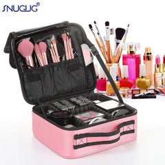 Professional Makeup Case – Cosmetic Organizer Storage Box for Women - Himpall