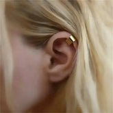 Punk Rock Clip-On Ear Cuffs for No Piercing Fashion Jewelry