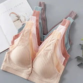 Pure Cotton Nursing Bra Women’s Breastfeeding Maternity Underwear Women Pregnancy Plus Size Bralette Gather Crop Top