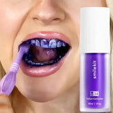 Purple Toothpaste for Effective Stain Removal and Whitening