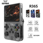R36S Retro Handheld Game Console 128GB – 3.5" IPS Screen, Linux System, Portable Video Player with 64GB Preloaded Games - Himpall