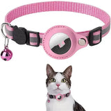 Reflective Airtag Holder for Pets Waterproof Airtag Accessories - Pink / China