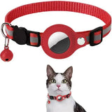 Reflective Airtag Holder for Pets Waterproof Airtag Accessories - Red / China