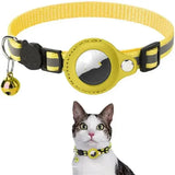 Reflective Airtag Holder for Pets Waterproof Airtag Accessories - Yellow / China
