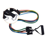 Resistance Band Set with Soft Foam Handles and Ankle Straps
