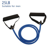 Resistance Bands Exercise Bands Rubber Strength Training Equipment - 25LB