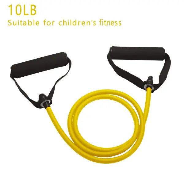 Resistance Bands Exercise Bands Rubber Strength Training Equipment - 10LB