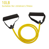 Resistance Bands Exercise Bands Rubber Strength Training Equipment - 10LB