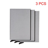 Rfid Smart Wallet Card Holder Metal Thin Slim Men Women Wallets Pop Up Minimalist Wallet Small Black Purse Vallet