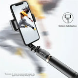 Roreta Selfie Stick for Shake-Free Videos and Seamless Selfies - Black