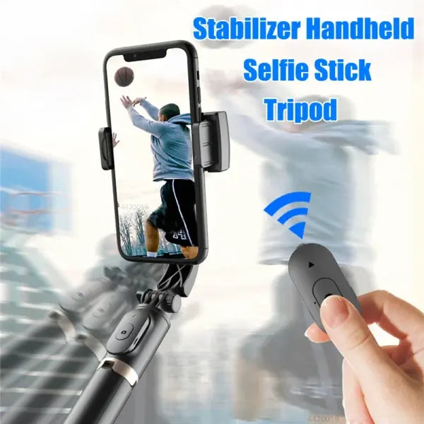Roreta Selfie Stick for Shake-Free Videos and Seamless Selfies - Black