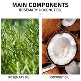 Rosemary Hair Oil Coconut Blend Strengthens Roots and Scalp Treatment