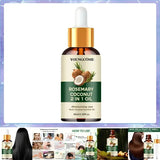 Rosemary Hair Oil Coconut Blend Strengthens Roots and Scalp Treatment - 40ml-1pcs