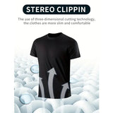 Men’s 4-Pack Quick Dry Round Neck Hand Wash Fitness T-Shirts