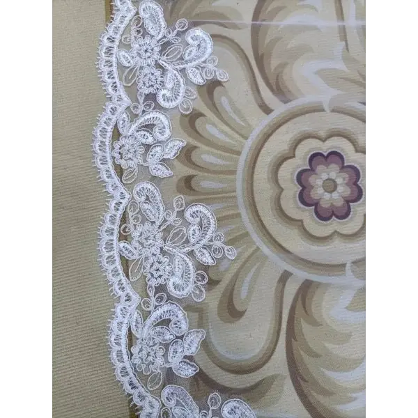 Selfie Bridal Veil with Long Lace Tiara for Wedding Accessories