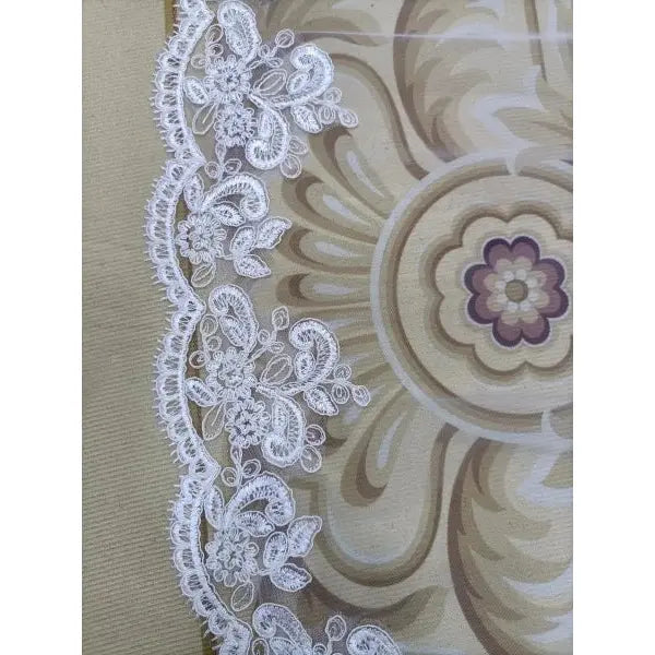 Selfie Bridal Veil with Long Lace Tiara for Wedding Accessories