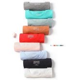 Cotton casual t-shirt with stretch o neck tops