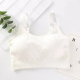 Sexy Underwear Women Gather No Steel Ring Lingerie Bra Tube Top Wrapped Chest Beauty Back Actival Cotton Thin Section