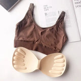 Sexy Underwear Women Gather No Steel Ring Lingerie Bra Tube Top Wrapped Chest Beauty Back Actival Cotton Thin Section
