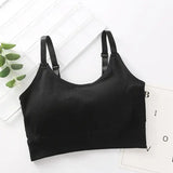 Sexy Underwear Women Gather No Steel Ring Lingerie Bra Tube Top Wrapped Chest Beauty Back Actival Cotton Thin Section
