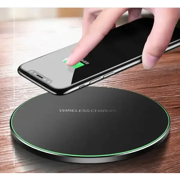 Sleek Fast Charging Pad for Wireless Charging and Quick Power Boost - Himpall