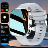 ERUN Smart Watch Fitness Tracker for Daily Health Management - Silver