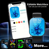 ERUN Smart Watch Fitness Tracker for Daily Health Management