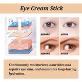 Snail Eye Cream Stick Collagen Fade Fine Lines Wrinkle Lightening Dark Circles Firming Eye Bags Puffiness Moisturizing