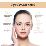 Snail Eye Cream Stick Collagen Fade Fine Lines Wrinkle Lightening Dark Circles Firming Eye Bags Puffiness Moisturizing