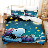Snoopy Home Bedding Set Duvet Cover Comforter Sets 3-Piece Set 1 Quilt Cover Suitable For Children And Adults - 8