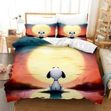Snoopy Home Bedding Set Duvet Cover Comforter Sets 3-Piece Set 1 Quilt Cover Suitable For Children And Adults - 11